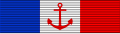 Ruban de la médaille du ministère de la Défense.