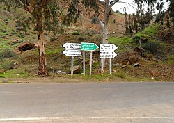 Border of Meurad and Hamame Righa districts