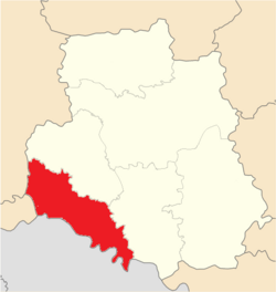 Location of Mohyliv-Podilskyi Raion