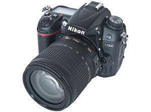 Nikon D7000 Digital SLR Camera with AF-S DX 18...