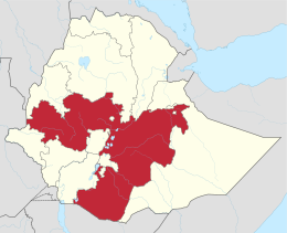 Oromia – Localizzazione