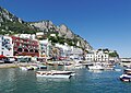 A pier in Capri