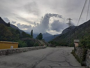 Pont' dër gal (Ra Briga)-Vìšta daa strada