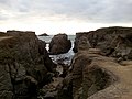 Quiberon : la "Côte Sauvage".