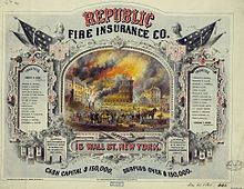 Certificate issued by Republic Fire Insurance Co. of New York c. 1860 Republic Fire Insurance Company certificate.jpg