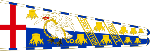 Royal Standard of Henry V of England (Swan).svg