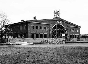 Byggnaden under uppförande 1925