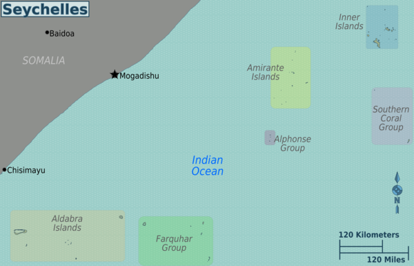 Mappa divisa per regioni