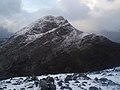 Blick vom westlich benachbarten Maol Chean-dearg auf den Sgòrr Ruadh