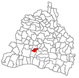 Location in Dolj County