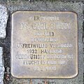 der Stolperstein für Carl Stern