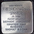 Stolperstein Kalkar Monrestraße 22 Friedrich Nathan Spanier