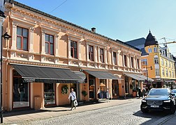 Nr. 21 Borgegården, 1882. Foto: Helge Høifødt