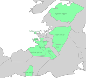Location of Daerah pilih Barat Daya