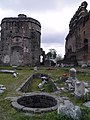 Il cortile e la rotonda nord