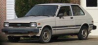 1980–1982 USDM Toyota Starlet 3-door hatchback (KP61, US)