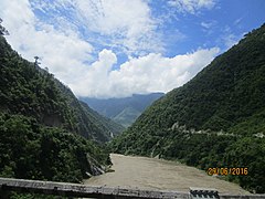 El río en Darechok