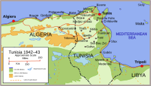 Sketch map of Tunisia during the 1942-1943 campaign Tunisia1942-1943.svg