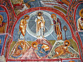 Freske v cerkvi Karanlik