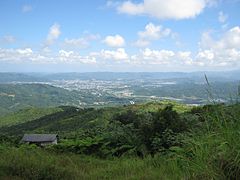 View of the Caguas Valley from the summit