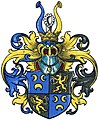 Freiherrenwappen derer von Crause im Wappenbuch des Westfälischen Adels