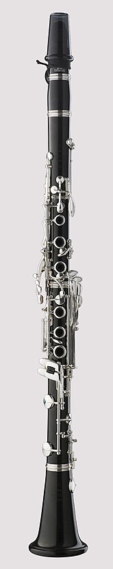 Clarinette en système Boehm réformé, avec 20 clefs et 7 anneaux, développée en 1949 par Fritz Wurlitzer