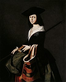 《圣玛丽亚》，弗朗西斯柯·德·苏巴朗，1640-1650年