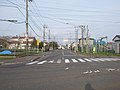 北海道道935号小黒部鰔川線・終点（国道229号から）