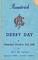 Front cover of 1948 AJC Australian Derby racebook