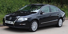 2010 Volkswagen Passat Highline TDi 140 2.0 Front.jpg