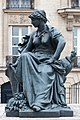 Statue L'Amérique du Sud par Aimé Millet, devant le musée d'Orsay.