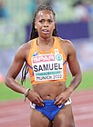 Jamile Samuel – ausgeschieden als Dritte des ersten Halbfinals