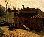 Lattaio di Piagentina (1864), Museo Civico, Napels