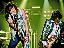 Aerosmith en concert (Arnhem, Pays-Bas)