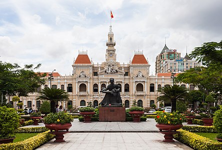 L'hôtel de ville de Hô Chi Minh-Ville