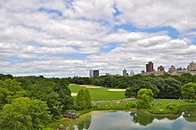 Great Lawn and pond