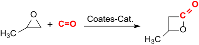 Synthese von β-Butyrolacton aus Propylenoxid