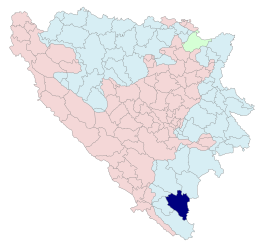 Bileća – Mappa