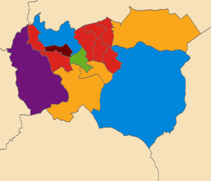 Burnley Council Election Results Map 2018.svg