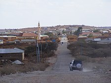 Uma rua em Burtinle