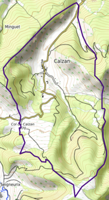 Carte topographique