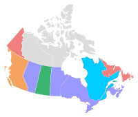 Couleurs politiques des gouvernements provinciaux