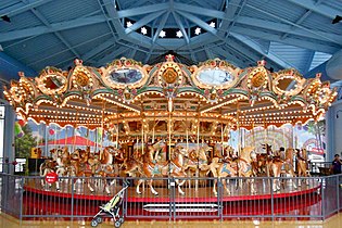 Carousel in the Please Touch Museum
