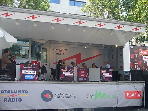 Eva Piquer Catalunya Ràdion, Sant Jordi 2012