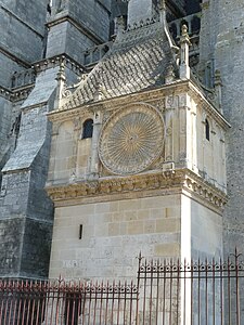 The clock pavilion, with a 24-hour astronomical clock