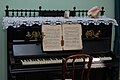 Chekhov family's piano from the collection of the Chekhov Shop memorial museum