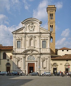 Chiesa di Ognissanti, sous le patronage de la famille Vespucci.