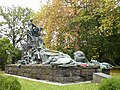 The British Waterloo Campaign Memorial at the Brussels Cemetery