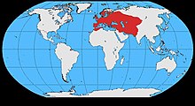 Dvergkráka finnst um nær alla Evrópu að undanskildu Íslandi og norðurhlutum Noregs, Svíþjóðar, Finnlands & Rússlands