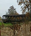 Cuppett's Covered Bridge Over the Cattails